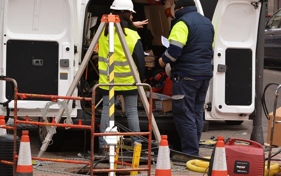 travaux assainissement Saint-Mammès